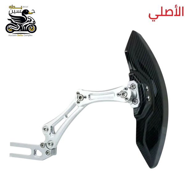 درع خلفي ذيل جوكر  رياضي نقش كاربون فايبر واقي اصلي عضد فضي   Image 1 Preview