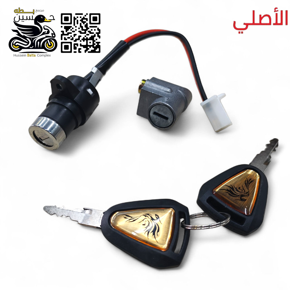 جوزه سويج بايسكل شحن حجم 20 اصلي مع قفل سكان  Preview Image