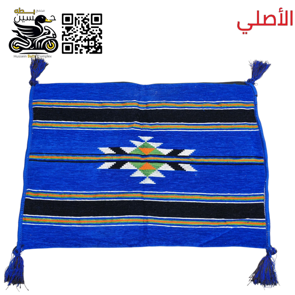 خرج وجه مخده اصلي ديكور ازرق  Image 1 Preview