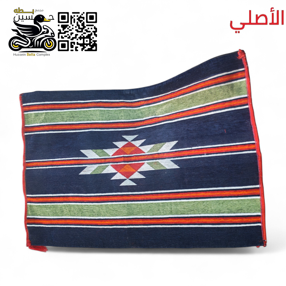 خرج وجه مخده بدون جيوب حبري مقلم Preview Image