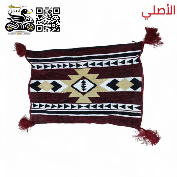 خرج وجه مخده بدون جيوب ماروني  Image 1 Preview