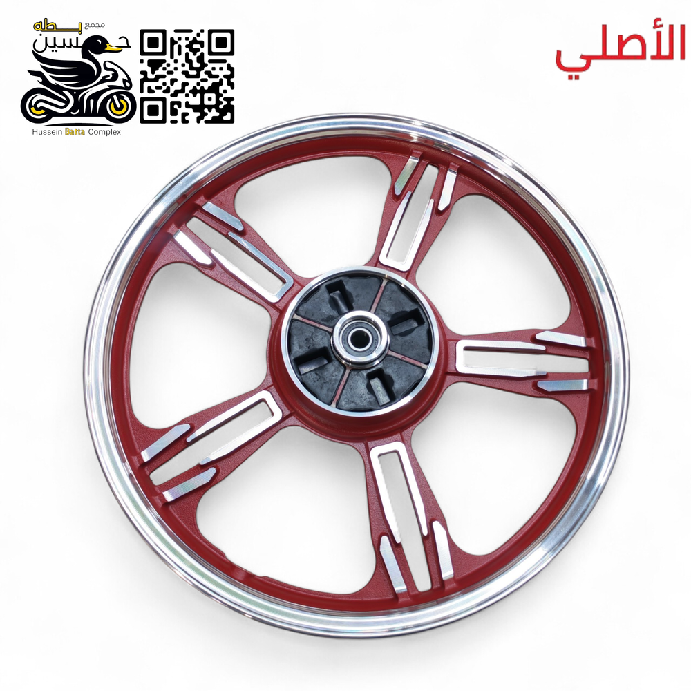 ويل خلفي حجم 17 عكرب احمر اصلي سولنك  Preview Image