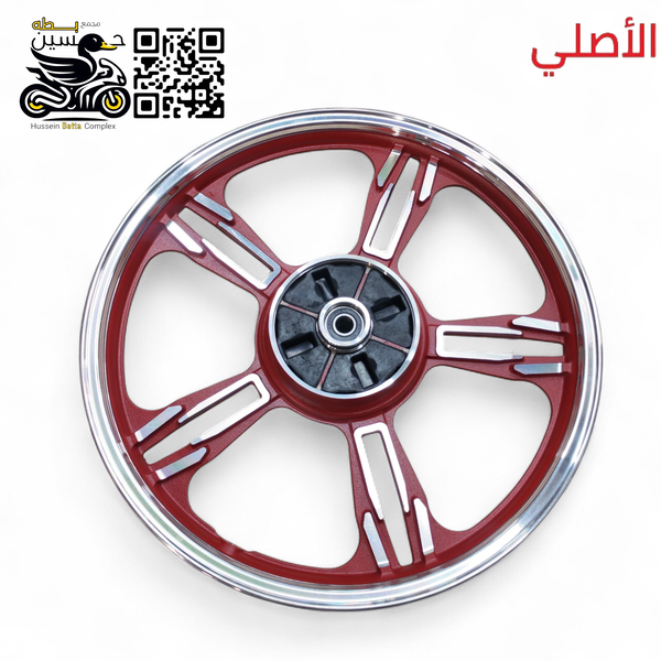 ويل خلفي حجم 17 عكرب احمر اصلي سولنك  Image 1 Preview