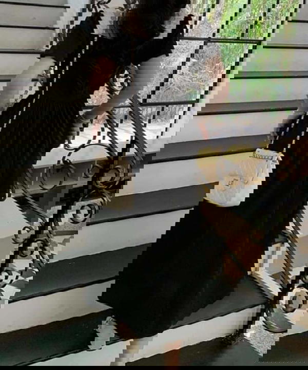 90s Black dress  Image 2 Preview
