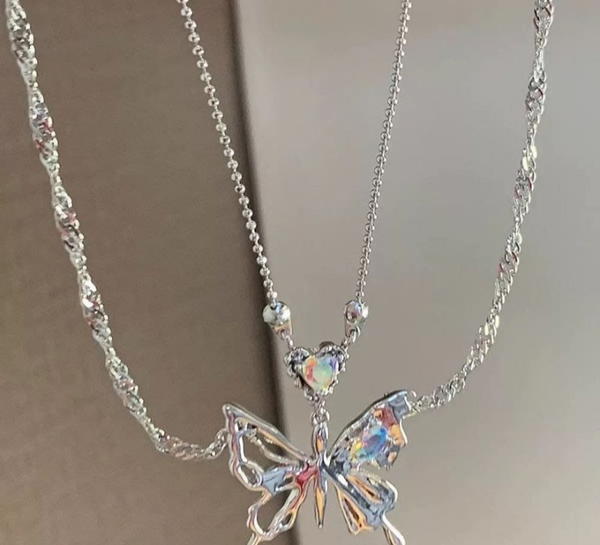 Butterfly necklace  Image 2 Preview