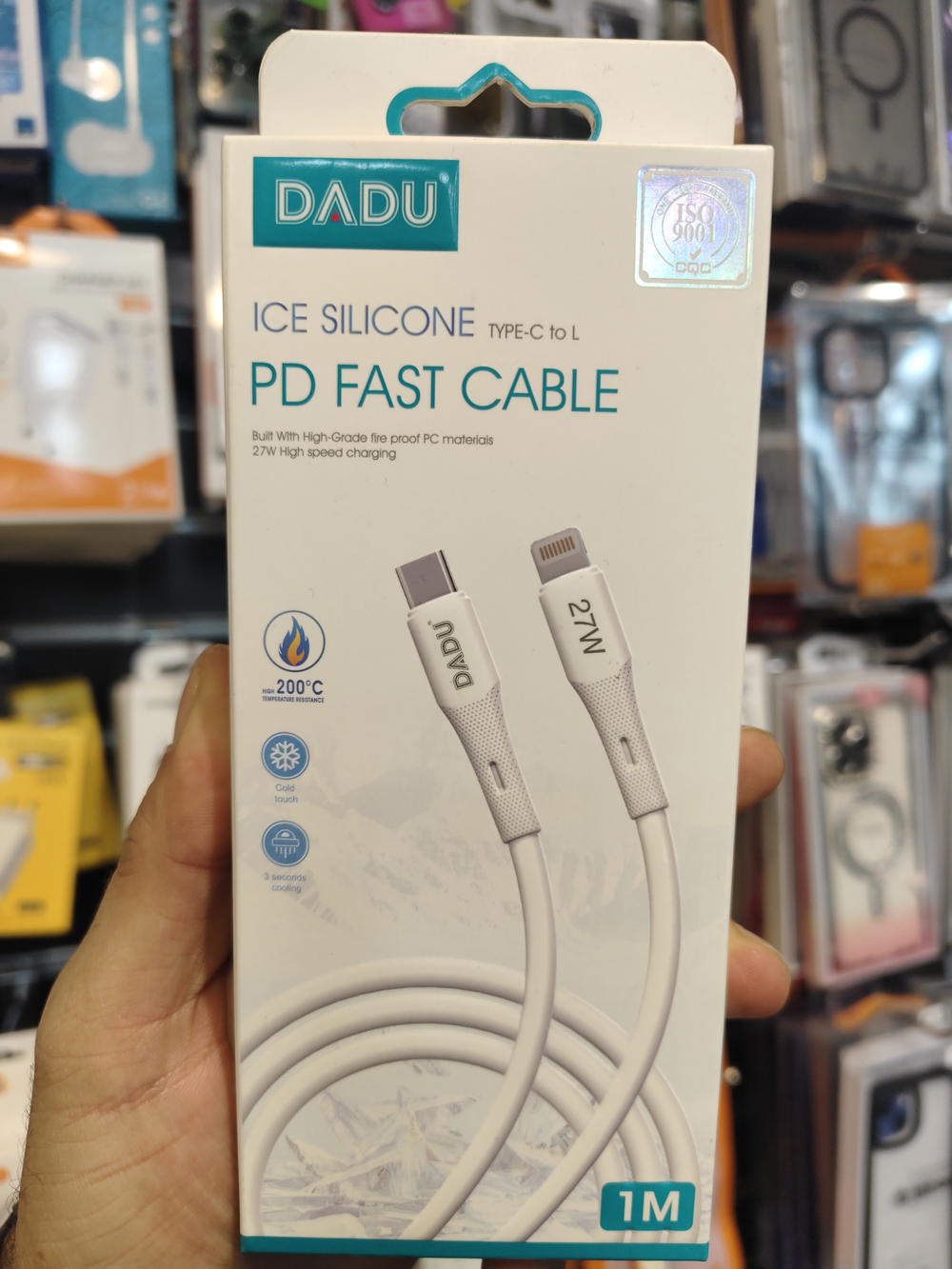 DADO PD FAST CABLE 27W TYBEC TO LIGHTINING Preview Image