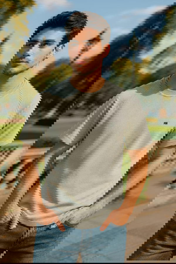 التيشيرت البسكوته Image 2 Preview