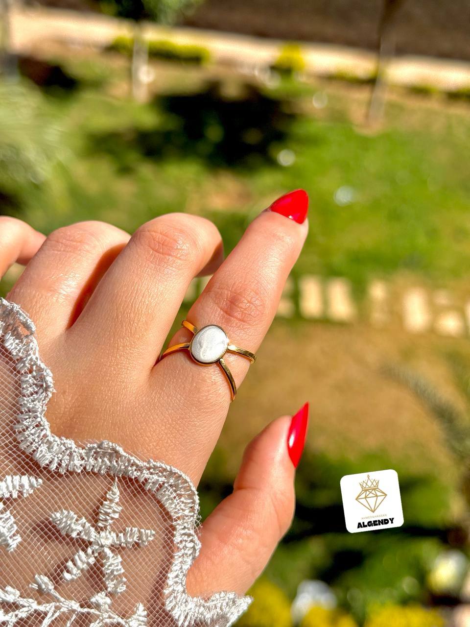 خاتم صدف ستانليس بيور عيار ٣١٦  Preview Image