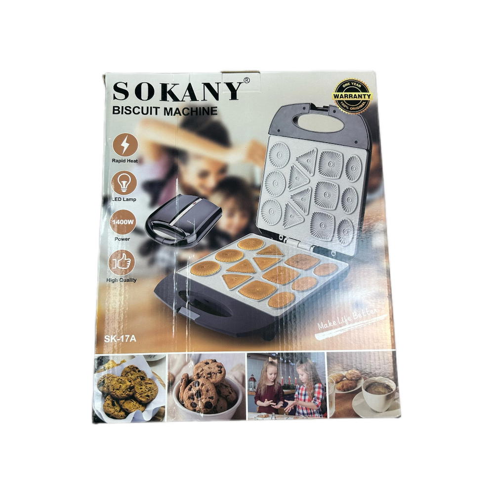 آلة صنع البسكويت والكعك موديل :SK-17A Preview Image