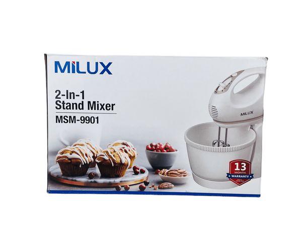 عجانة وخفاقة 2 في 1 من ميلوكس Image 1 Preview