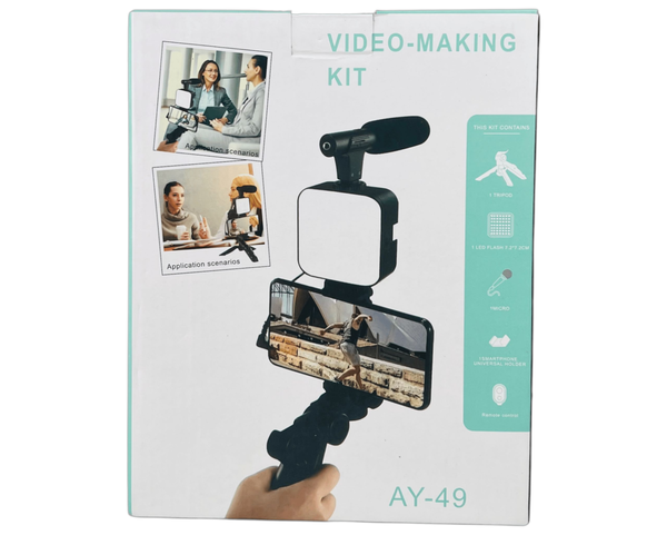 عرض (فرشاة تنظيف مع ضوء فيزيائي و ستاند تيكتوك) Image 2 Preview