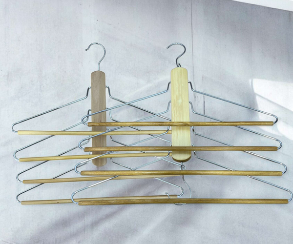 عرض قطعتين علاقة ملابس متعددة Image 1 Preview