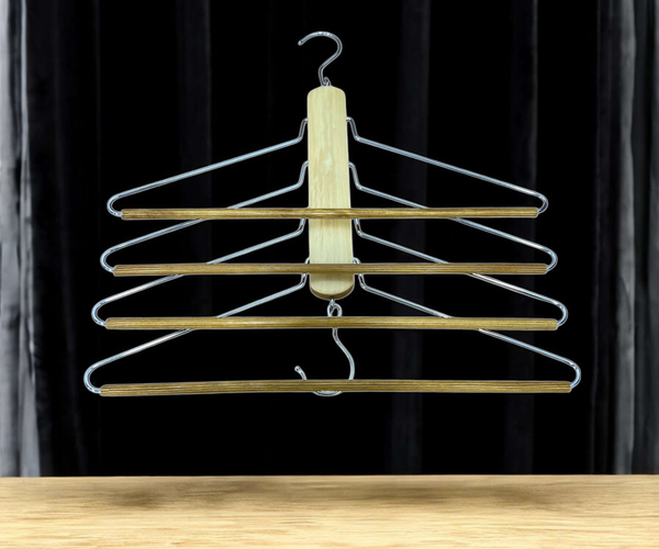 عرض قطعتين علاقة ملابس متعددة Image 2 Preview