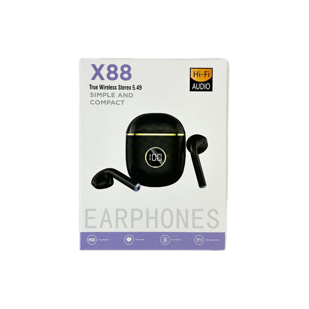 ايربودز لاسلكي موديل : X88 Preview Image