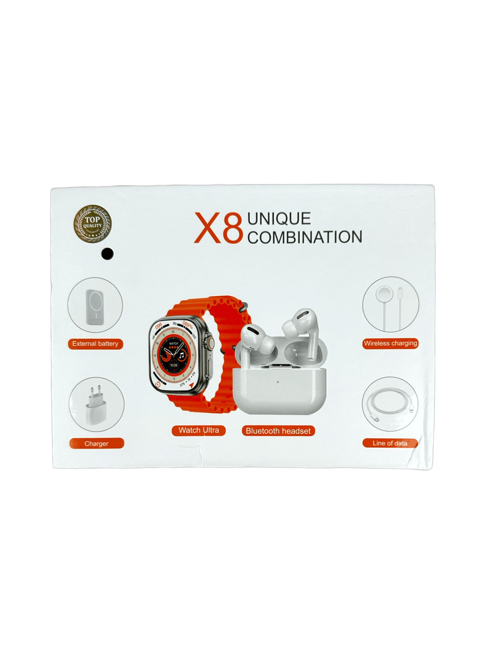 بوكس سماعات وساعة الترا X8 Preview Image