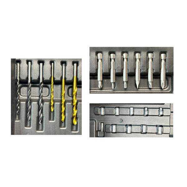 دريل شحن مع بطاريتين Image 8 Preview