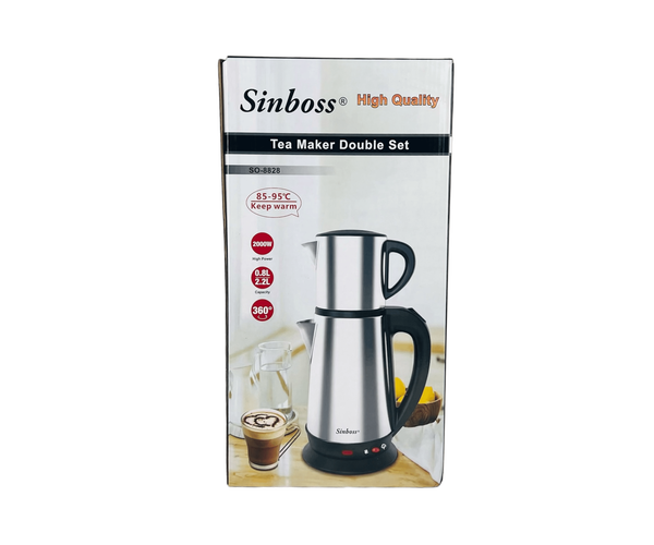 غلاية ماء 2 في 1 سماور ماركة Sinboss Image 1 Preview