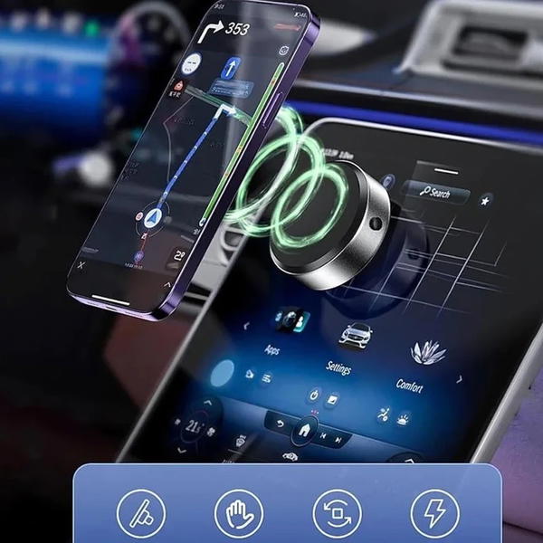 حامل هاتف بتقنية الشفط الذكية Image 3 Preview