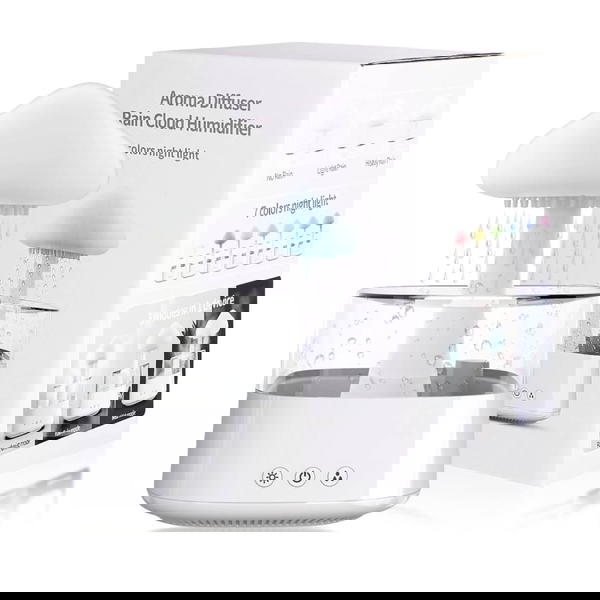 جهاز مبخرة وممطرة وتيبل لامب 3 في 1 Image 3 Preview