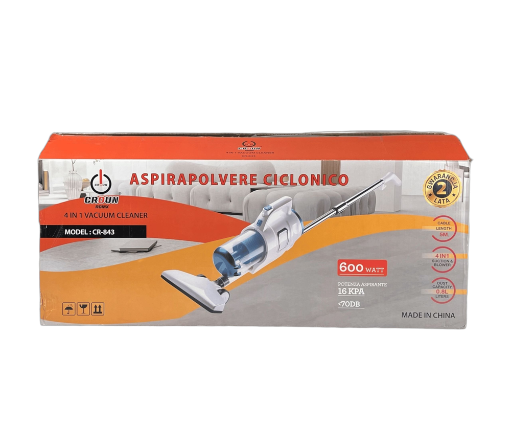 مكنسة عموديه متعددة كبيرة 4 في 1 من كراون Preview Image