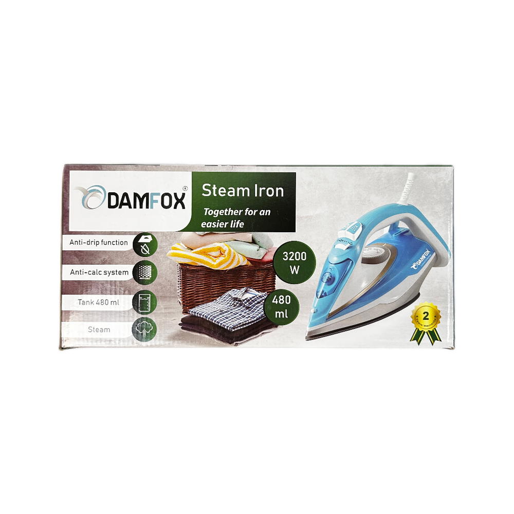 مكواة بخار كهربائية من دامفوكس موديل 205-LU Preview Image