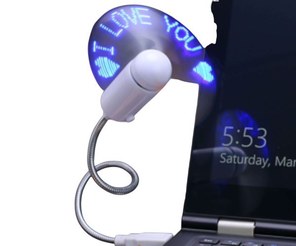 مروحة كتابة مع مقياس درجه الحرارة Image 1 Preview