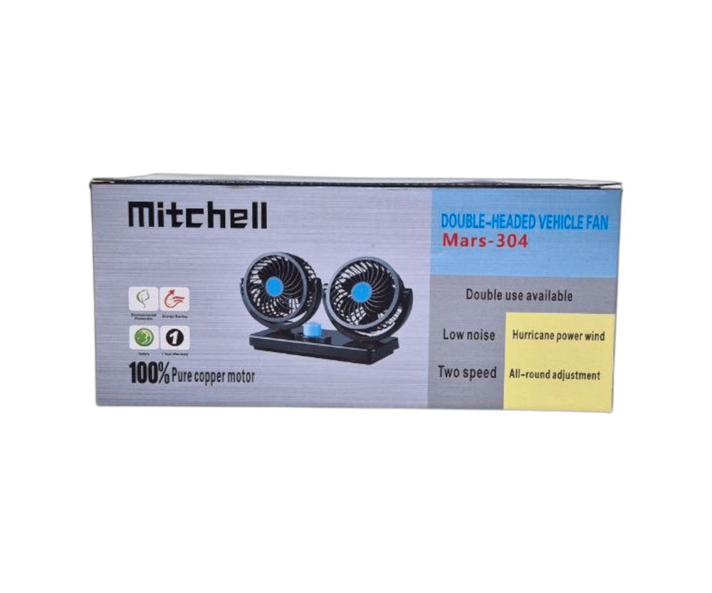 مروحة سيارة مزدوجة الرأس Preview Image