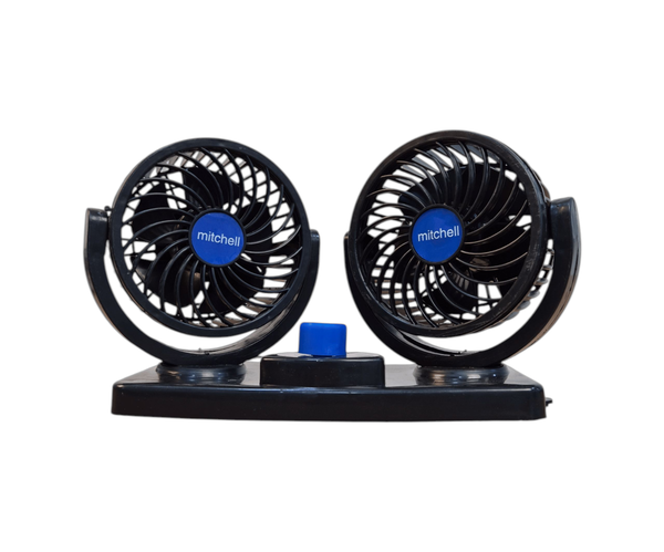 مروحة سيارة مزدوجة الرأس Image 2 Preview