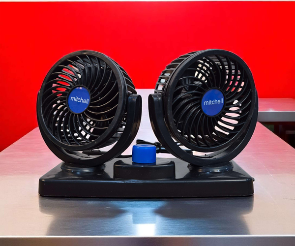 مروحة سيارة مزدوجة الرأس Image 6 Preview