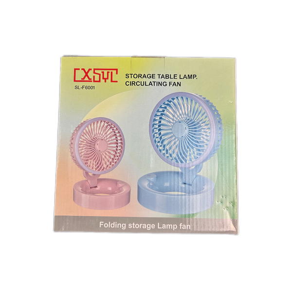 مروحة ومصباح مكتبي قابل للطيموديل : SL-F6001 Image 1 Preview