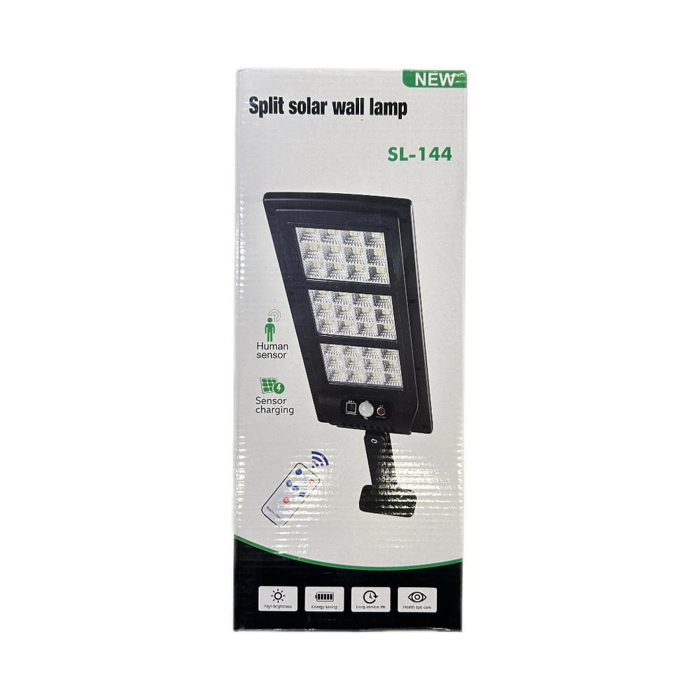 مصباح بالطاقة الشمسية مع ريموت تحكم موديل : 144-SL Preview Image