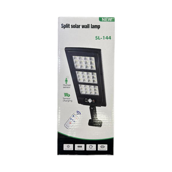 مصباح بالطاقة الشمسية مع ريموت تحكم موديل : 144-SL Image 1 Preview