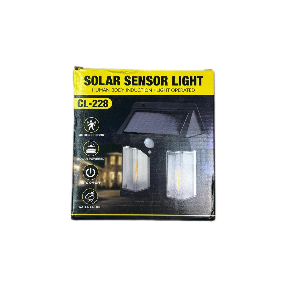 مصباح جداري يعمل بالطاقة الشمسية موديل 228-CL Preview Image