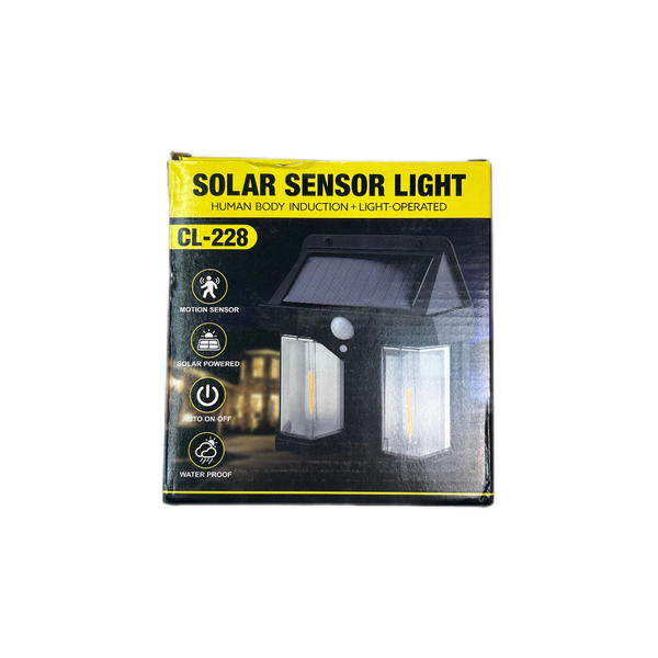 مصباح جداري يعمل بالطاقة الشمسية موديل 228-CL Image 1 Preview