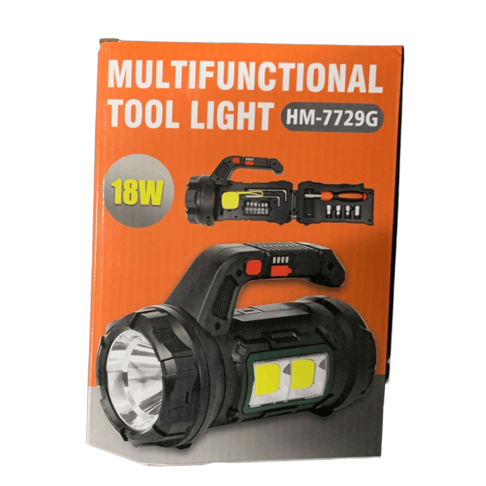 مصباح يدوي شحن + عدة داخلية 2 في 1 Preview Image