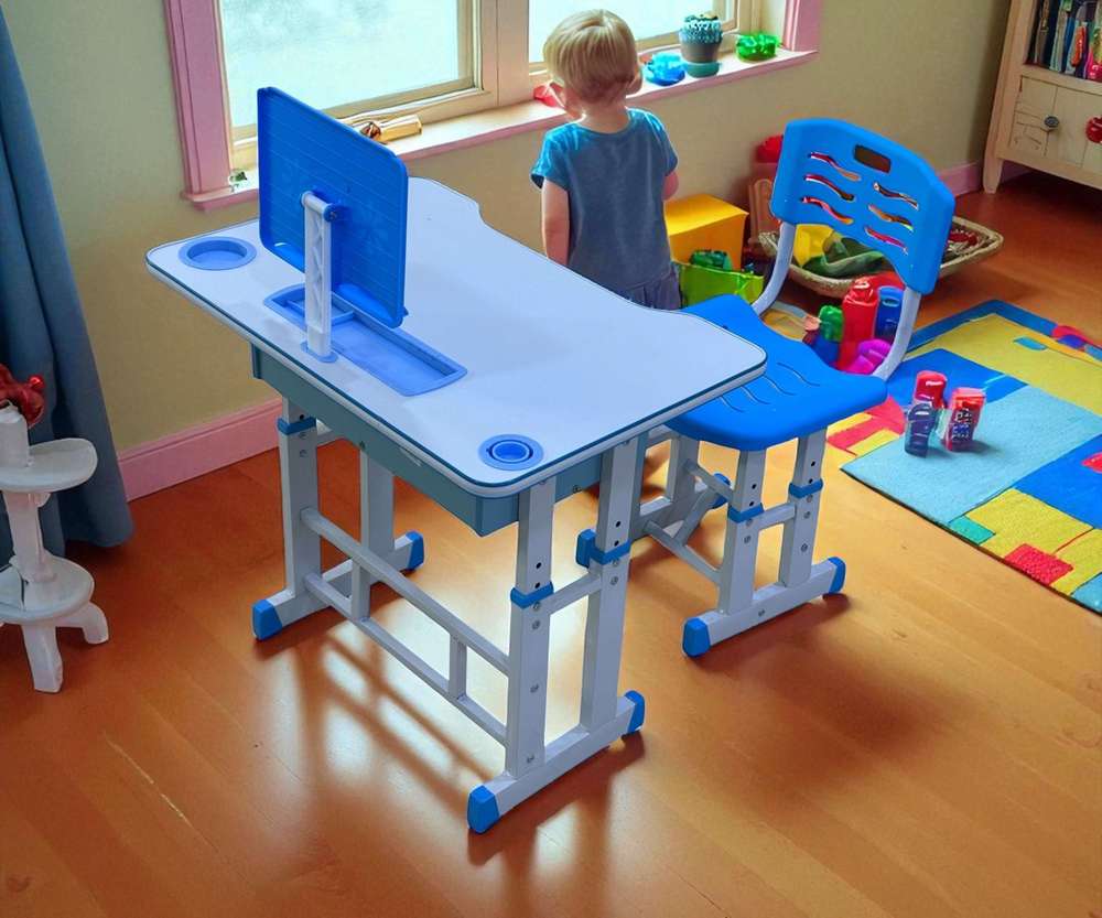 میز دراسة اطفال مع ستاند ايباد Preview Image