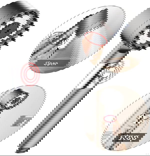 رأس دوش عالي الضغط Image 4 Preview