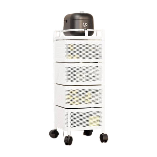 رف تخزين 4 طبقات مع عجلات Image 4 Preview