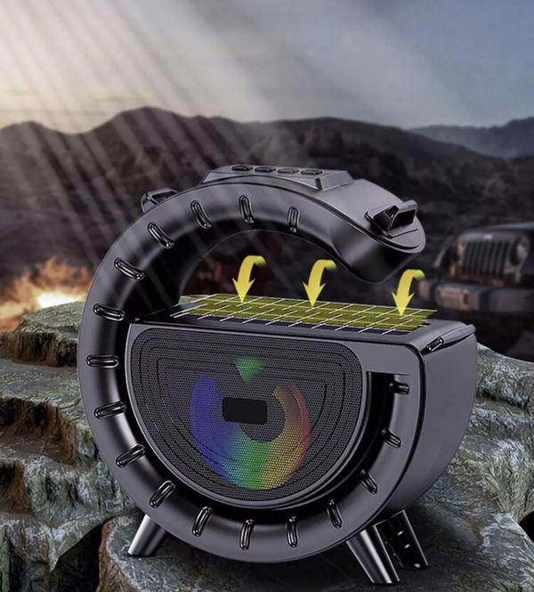 سبيكر حرف G ذات لوح شمسي Image 8 Preview