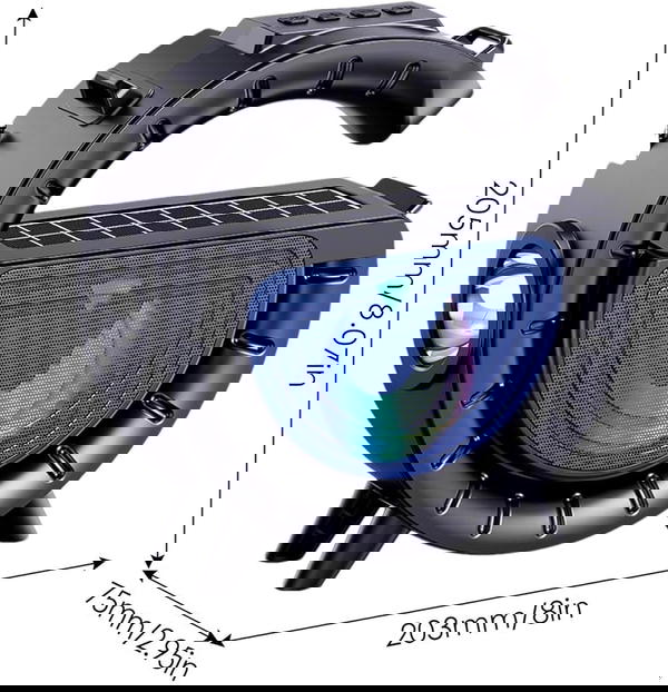 سبيكر حرف G ذات لوح شمسي Image 9 Preview