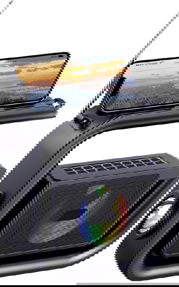 سبيكر ذات لوحين شمسية Image 3 Preview