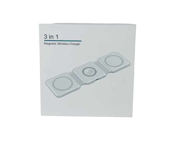 شاحن لاسلكي (وايرلس) قابل للطي 3 في 1 Image 1 Preview