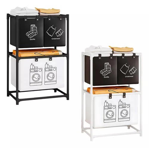 سلة ملابس طابقين Image 9 Preview