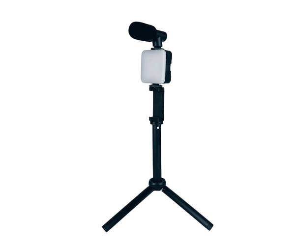 ستاند موبايل انارة + مايك Image 2 Preview