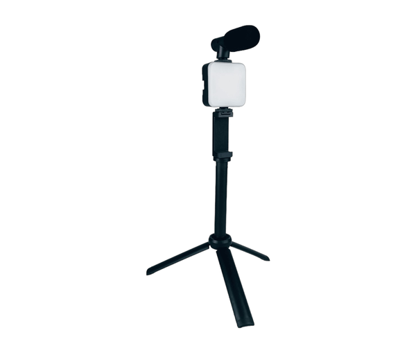 ستاند موبايل انارة + مايك Image 3 Preview