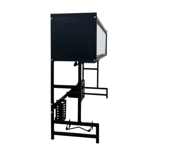 ستاند صحون فوق حوض مطبخ (سنك) مزدوج بباب زجاجي Image 4 Preview