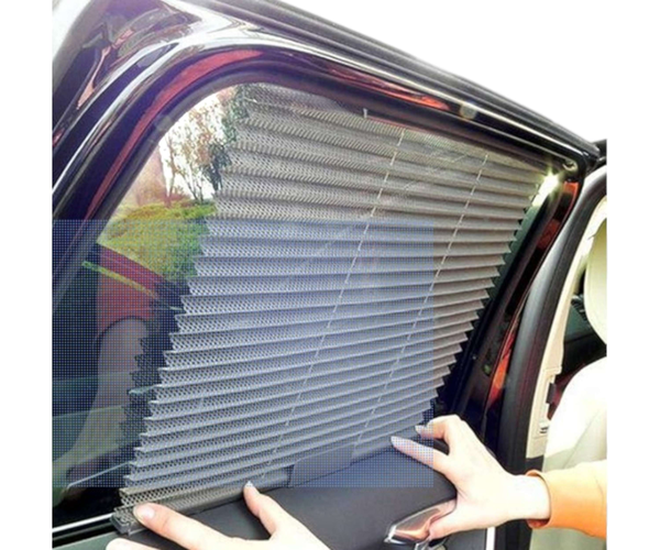 ستارة بردة) سحب لابواب السيارة قطعتين Image 2 Preview