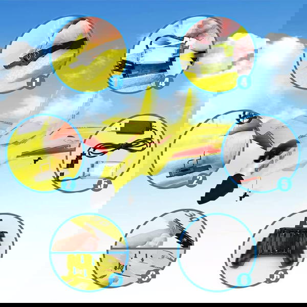 طائرة فلينية موديل ZY-530PRO Image 4 Preview