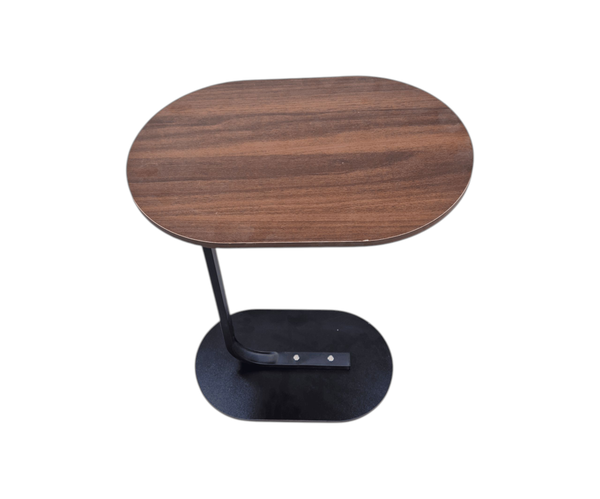 طاولة خشبية شكل بيضوي Image 2 Preview