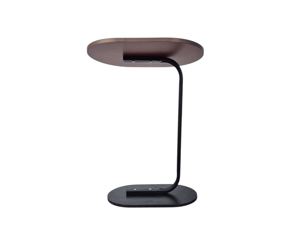 طاولة خشبية شكل بيضوي Image 4 Preview